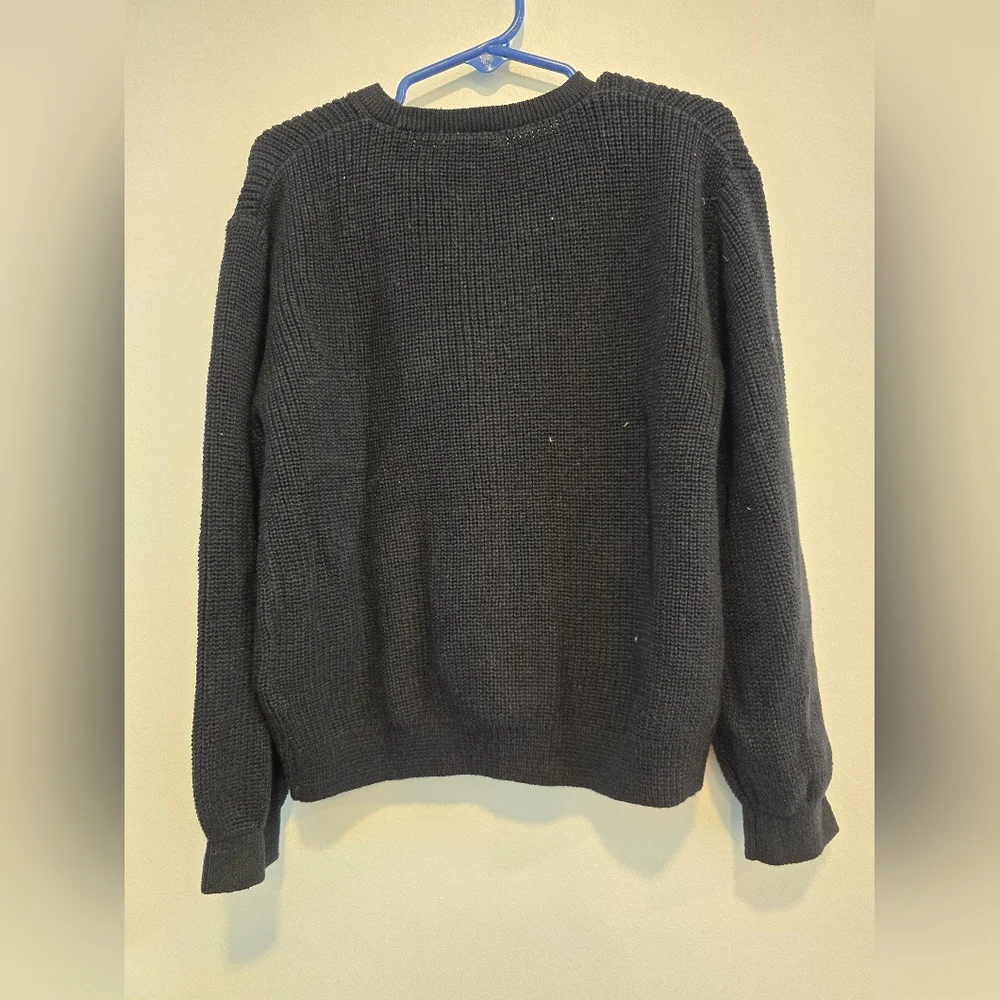 GAP Girls Black Button Down Sweater Size 5 Nwt.